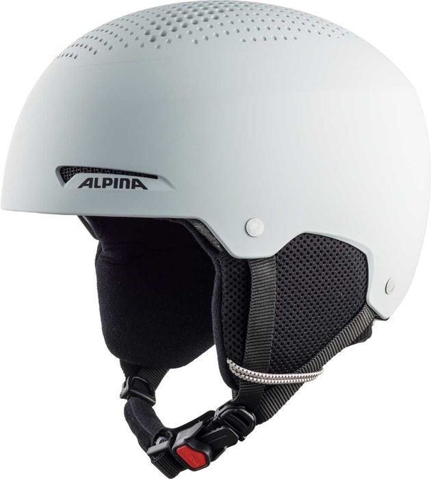 Kask zimowy na narty snowboard Alpina Junior Zupo r. 51-55 Jasny szary
