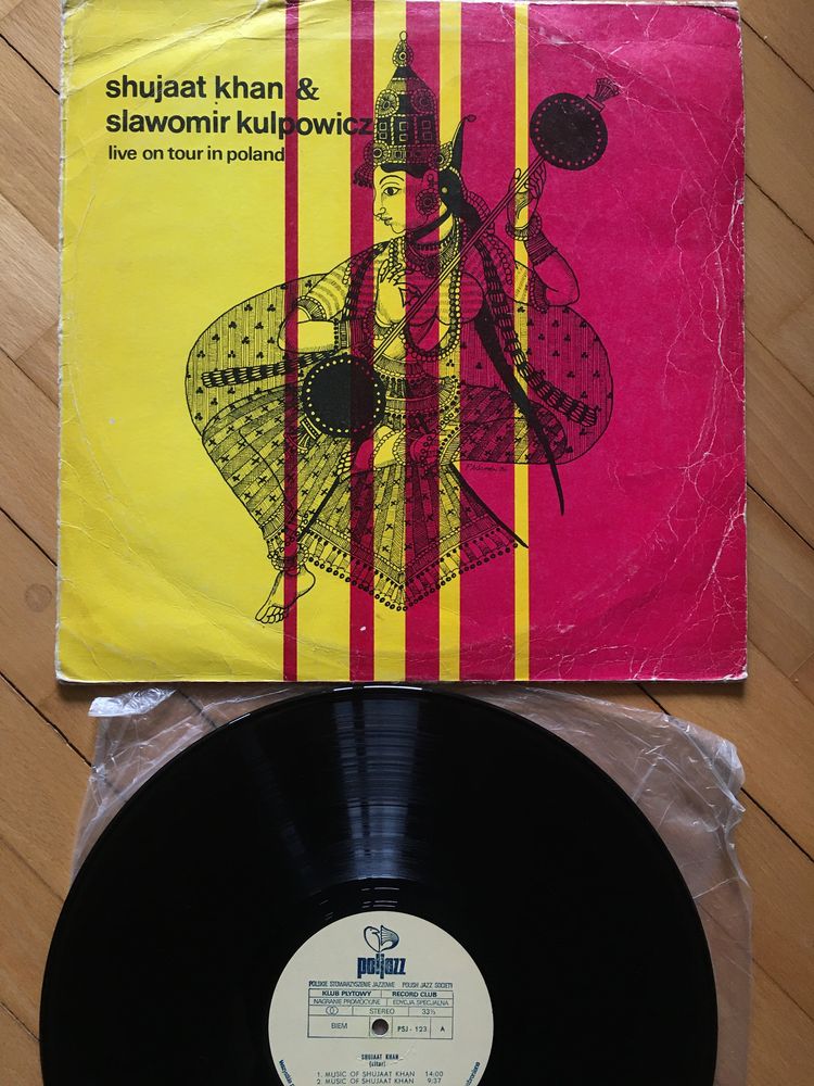 Shujaat khan Sławomir kulpowicz live on tour in poland ex 1st press