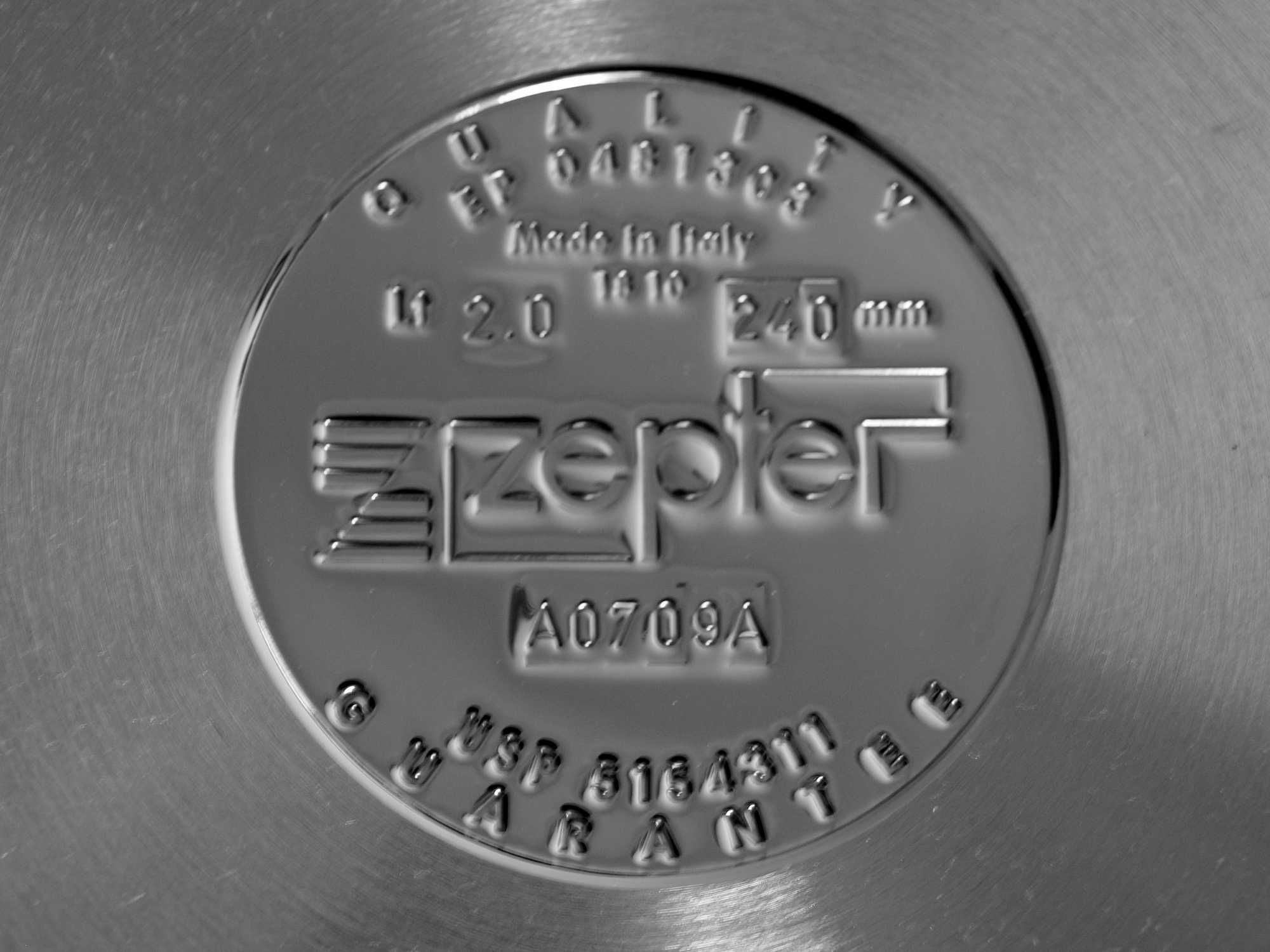 Сковорода Zepter Цептер гриллер 24 см 2,0 л зеркальная оригинал новая