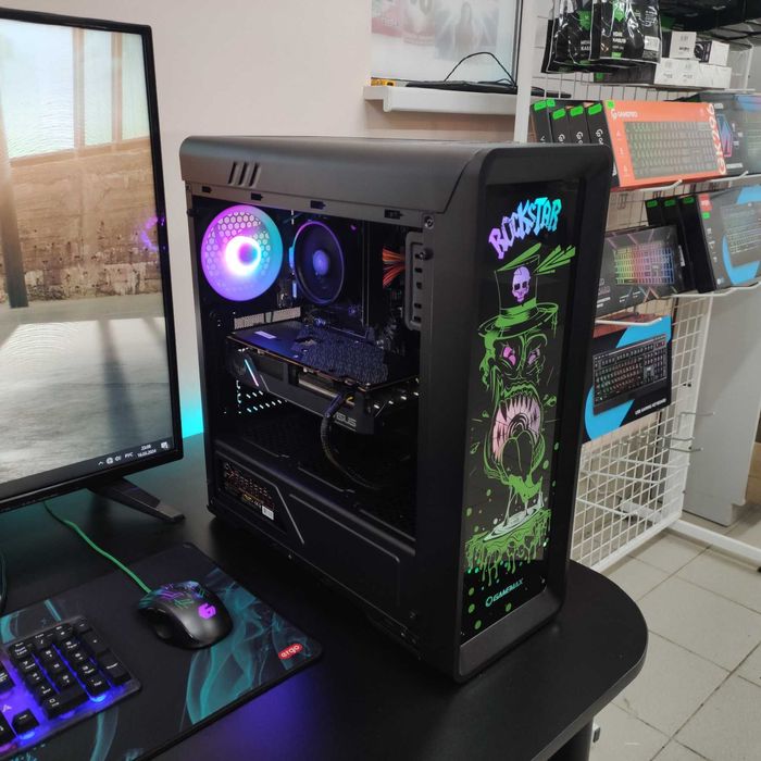 Компютер Новый Ryzen 5 4500, 16GB DDR4, MSI RX 5600 XT 6GB, SSD 480GB
