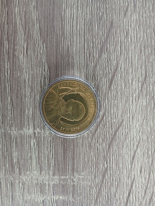 Moneta okolicznościowa 2 zł - Kanonizacja Jana Pawła II