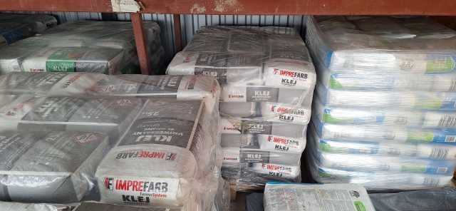 Klej do styropianu grafitowego i siatki 25kg szary TermoSystem