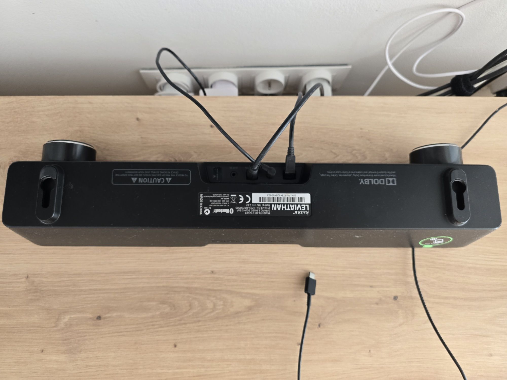 Soundbar RAZER Leviathan 5.1 60w