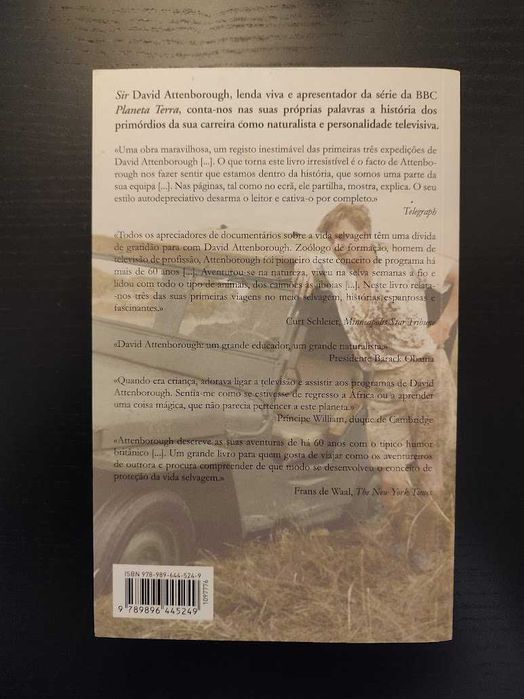 (Env. Incluído) Aventuras de um Jovem Naturalista de David