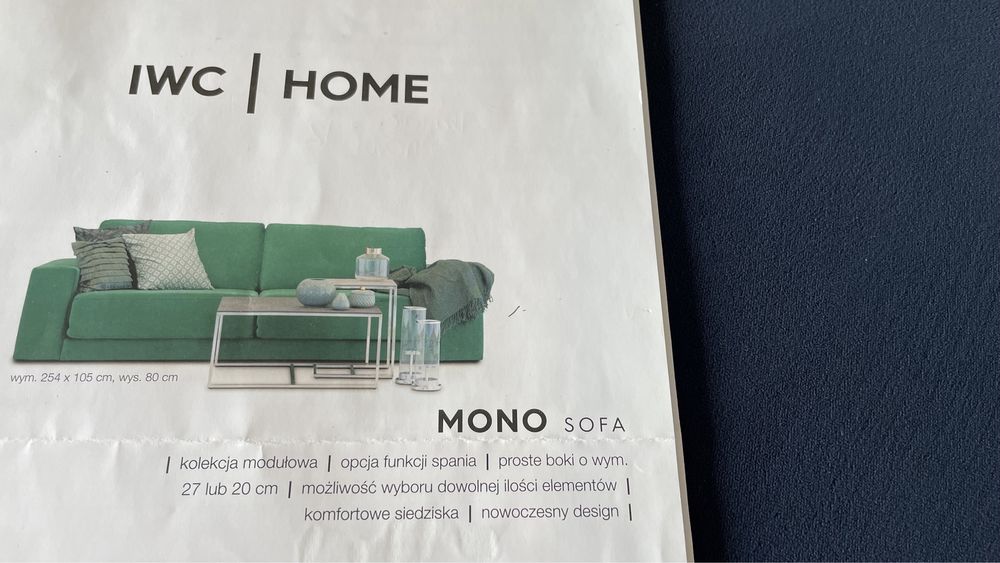 Sofa i puf Mono marki IWC Meble