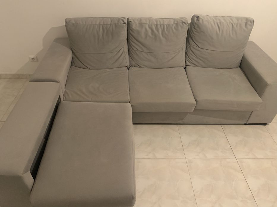 Sofá Chaise Longue como Novo