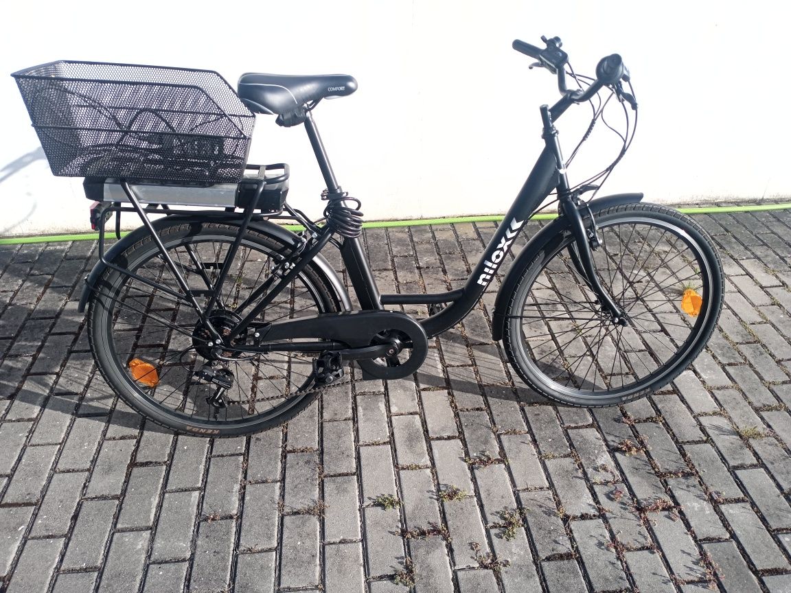 Bicicleta NILOX J5 Eléctrica roda 26 células SAMSUNG