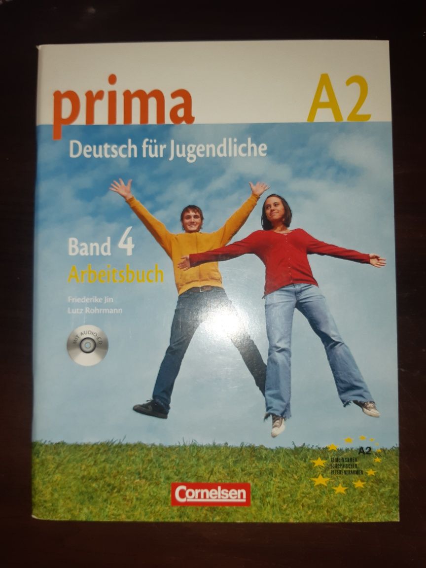 Продам комплект підручників Prima A2 Band 4 Schülerbuch+Arbeitsbuch