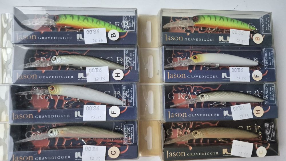 Zestaw  4szt. woblerów ILLEX Jason.