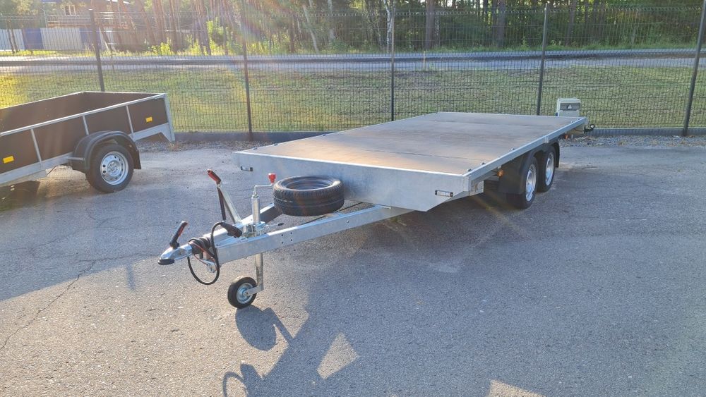 Новий причіп 5.1х2.1 вантажний оцинкований AL-KO, платформа KNOTT