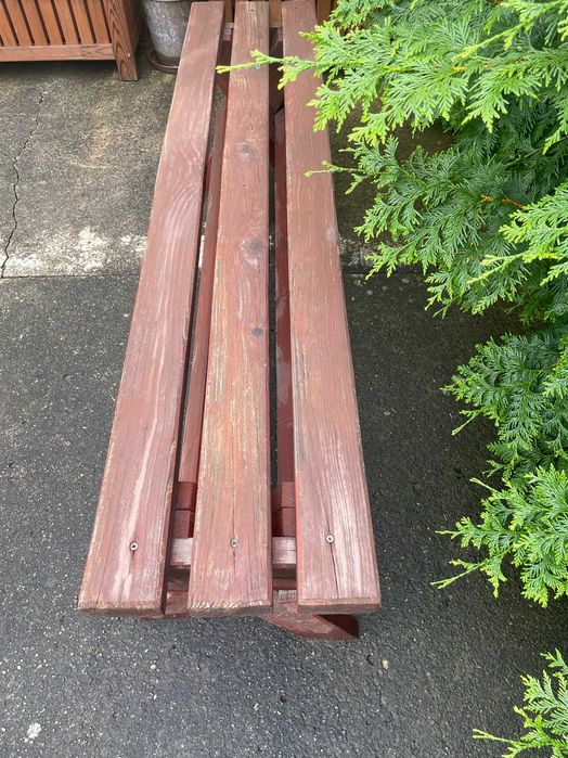Ławka drewniana używana 150 i 180
