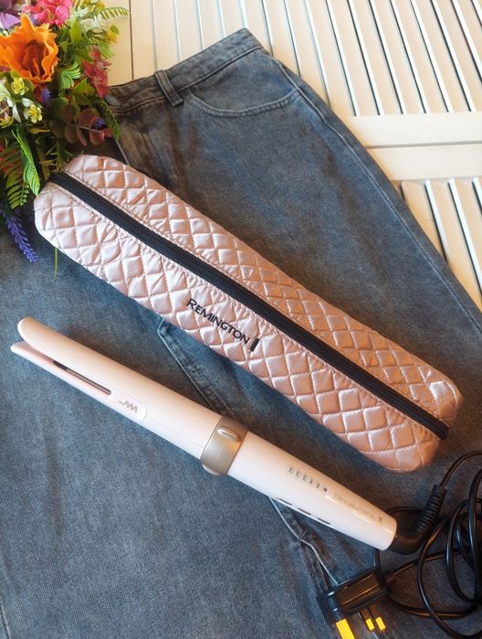 Автоматична плойка стайлер для волосся локанів remington curl Revoluti