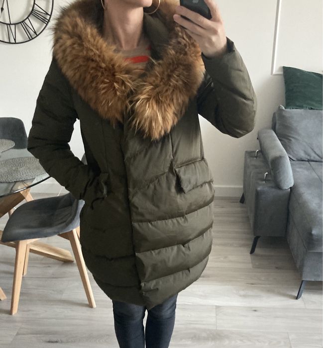 Kurtka puchowa z jenotem 36 stan bdb