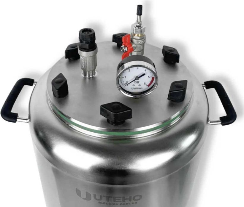 УВАГА!Нержавіючий газовий автоклав 24 банки!"А24"-Газовий!ГАРАНТІЯ 5р!