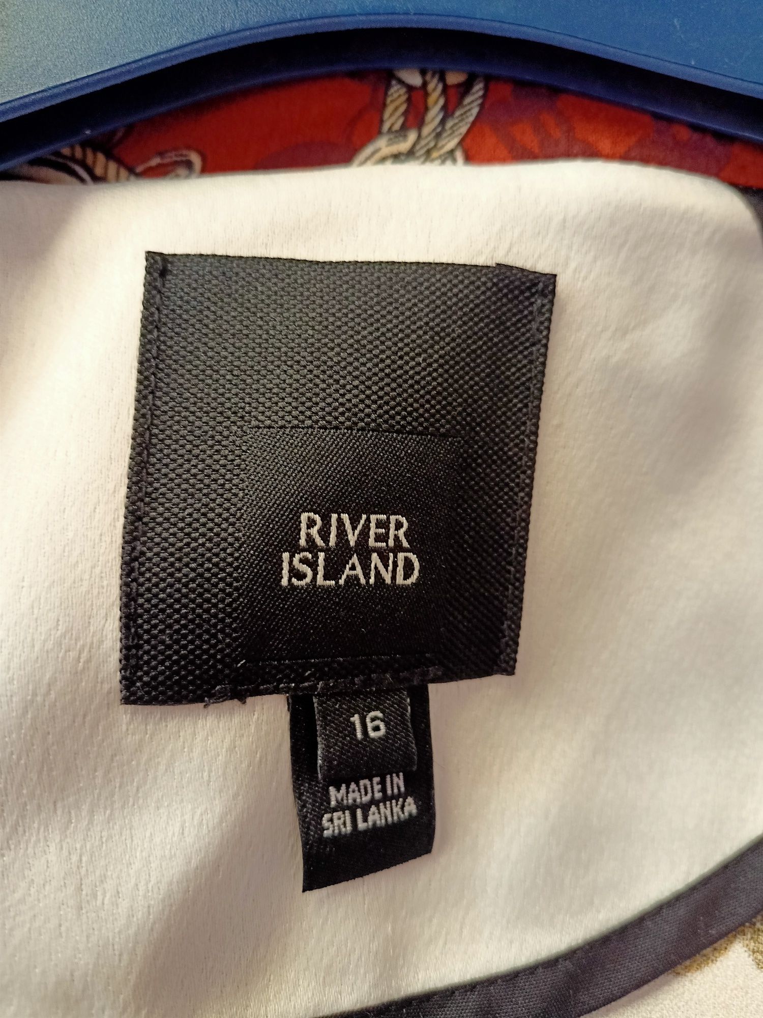 Hit River Island żakiet modny długi marynarka narzutka modna