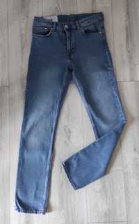 H&M spodnie - klasyczne jeansy slim 29/32.