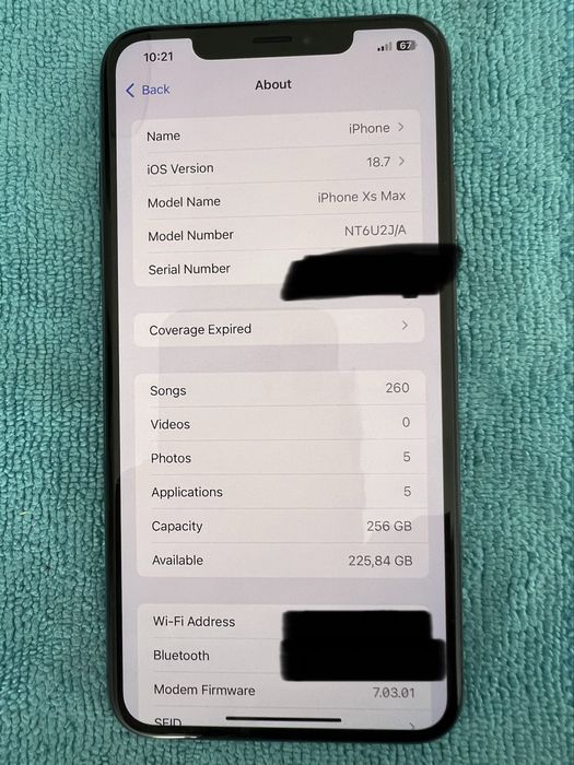 Iphone XS sem carregador ou acessorios