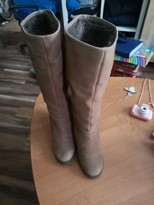 Buty zimowe damskie Reserved 37 stan bdb