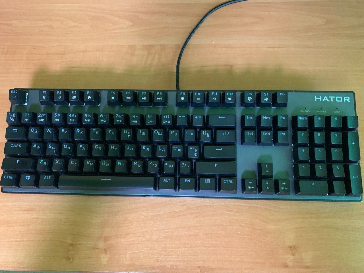 Клавіатура HATOR starfall rainbow