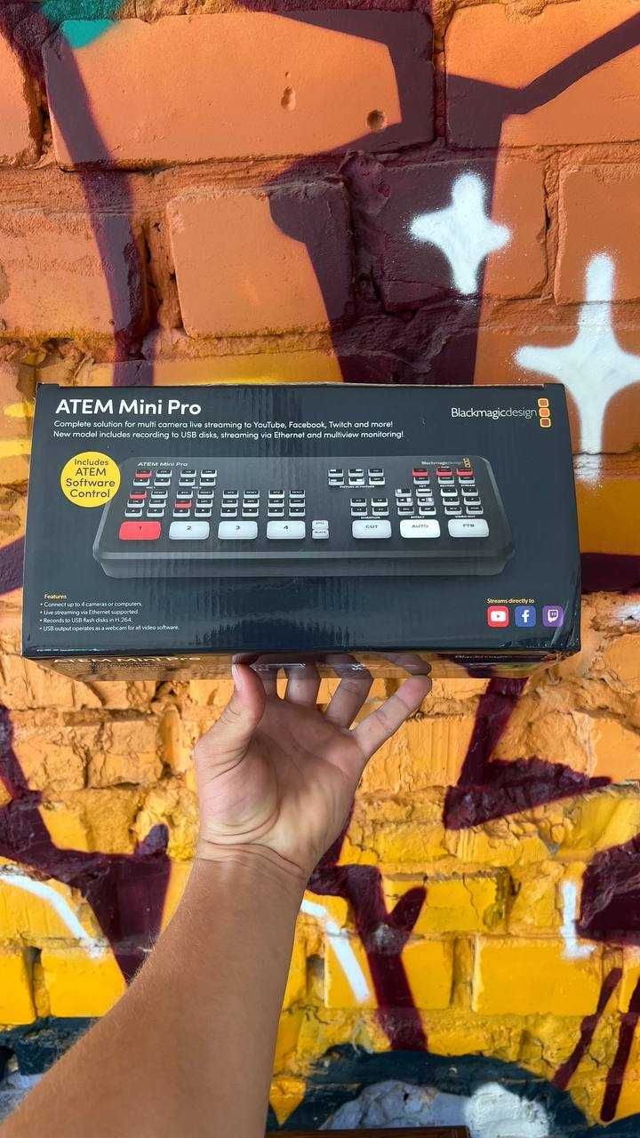 Відеомікшер Blackmagic Design ATEM Mini Pro HDMI