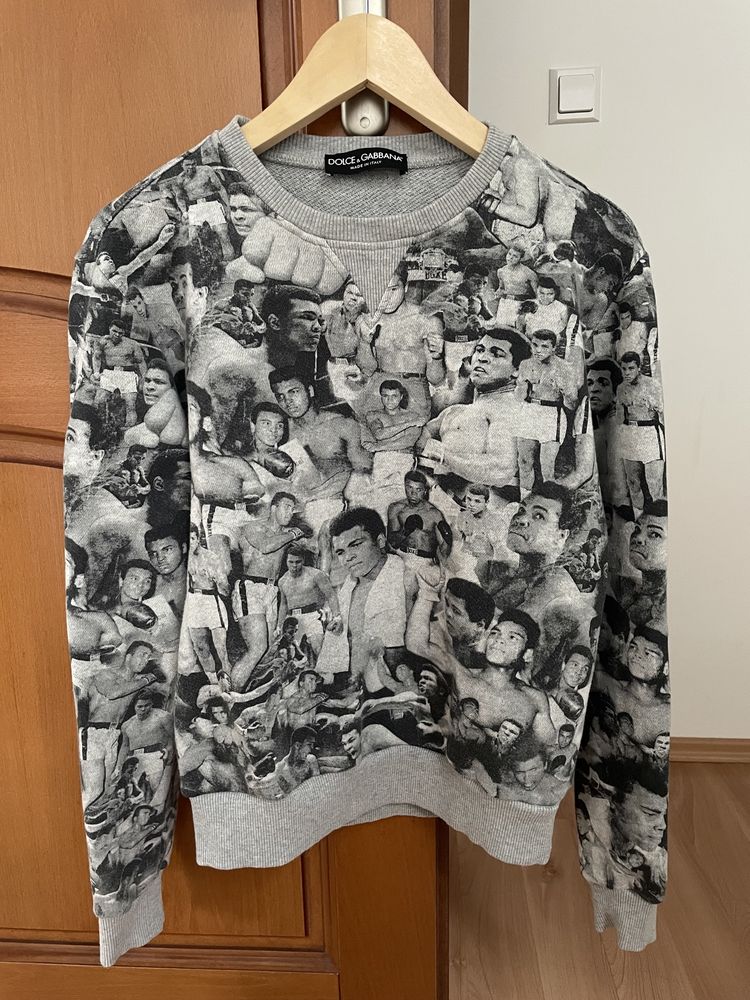 Dolce & Gabbana Muhammad Ali crewneck oryginał unikat