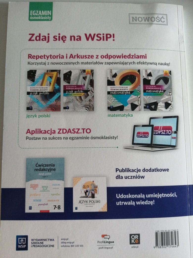 Zeszyt Lekturowy Język Polski 8