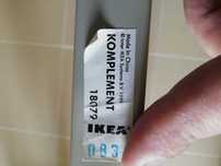 Cabide IKEA para armário