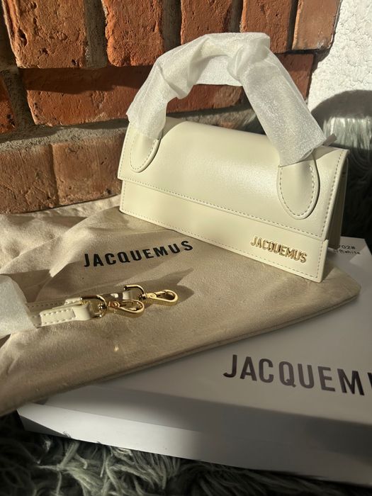 Jacquemus nowa torebka mini biała Box