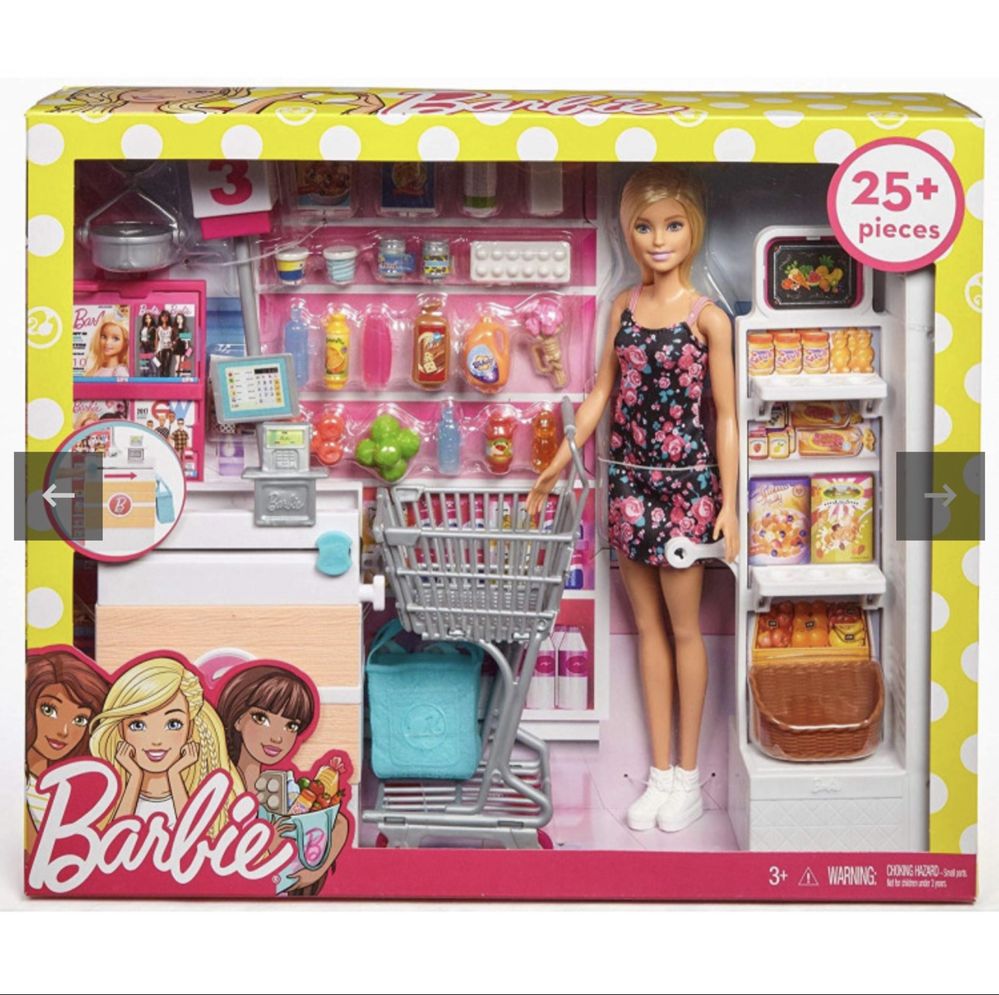 Barbie Барбі супермаркет подарунок дівчинці Mattel