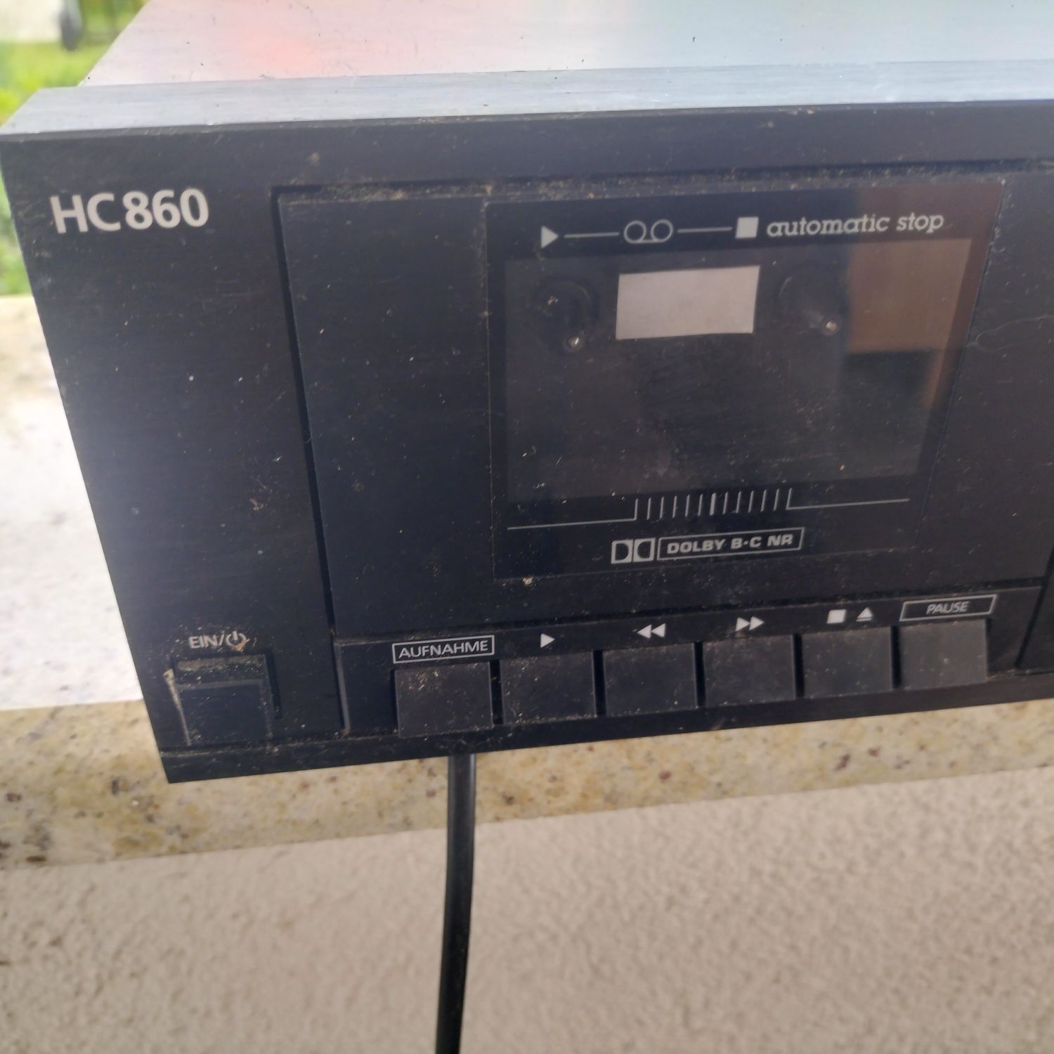Magnetofon kasetowy Telefunken HC 860