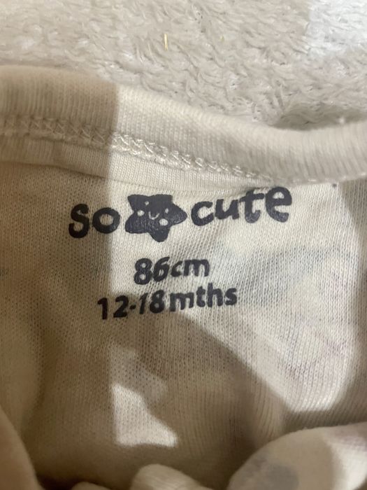 Śpiochy świąteczne dla chłopca 86 So Cute