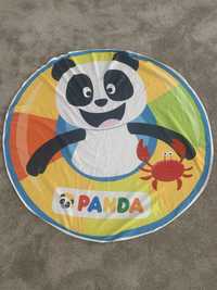 Toalha praia Panda redonda 1,2 m