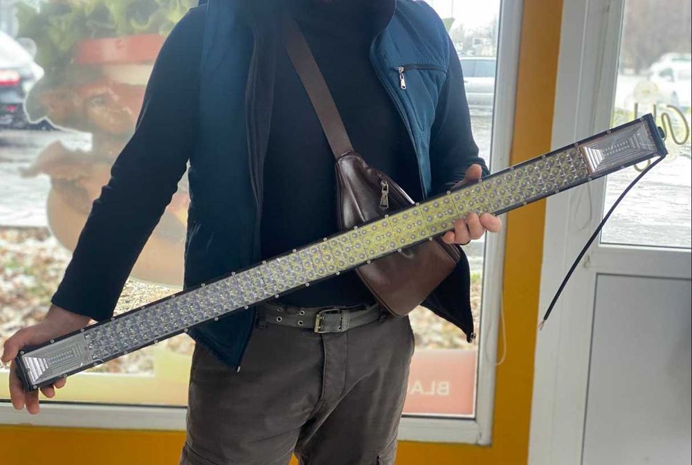 Світлодіодна люстра Лед балка фара на крышу джип нива дальнє світло