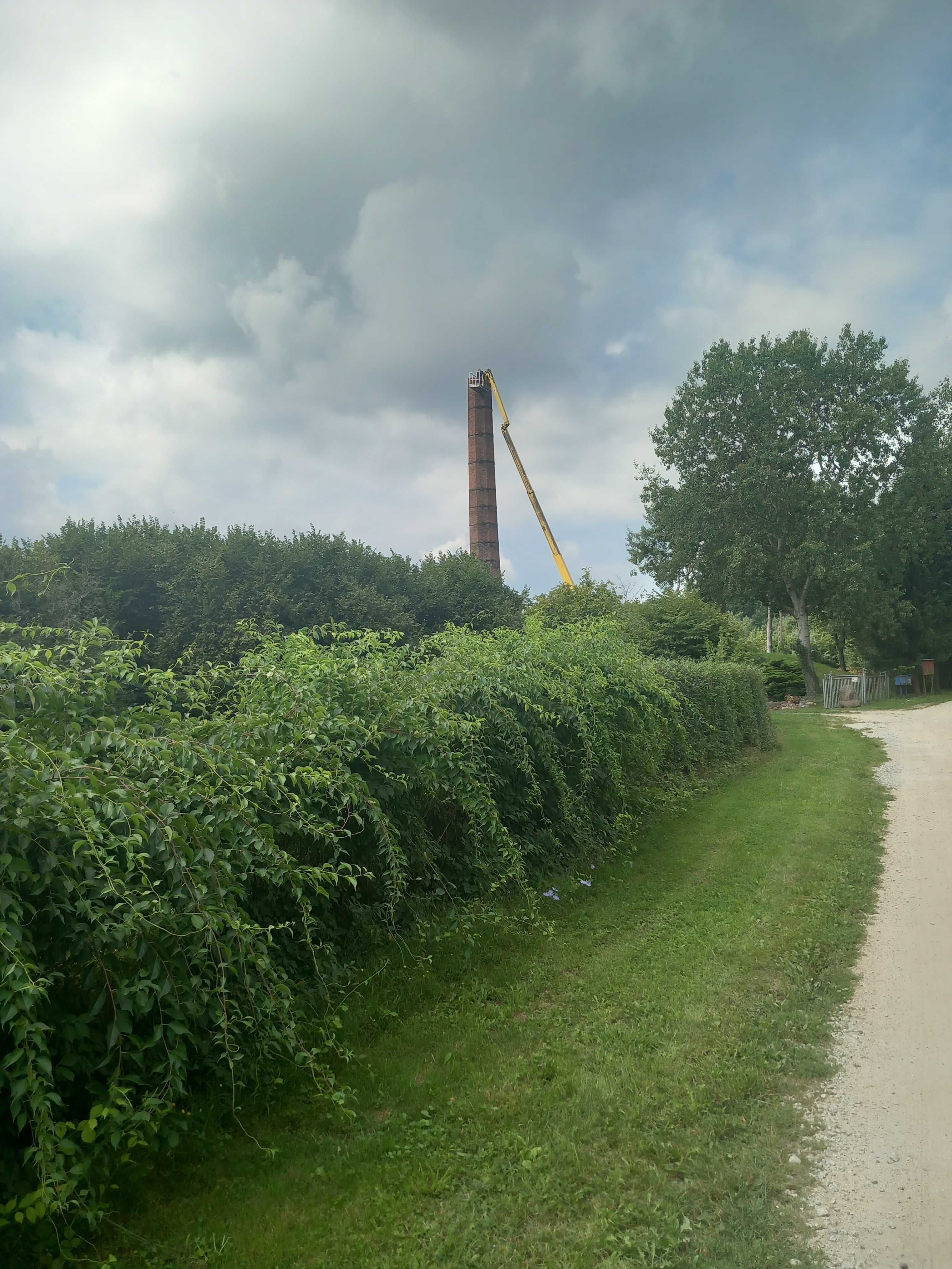 Podnośnik koszowy 14-32m Wycinka Drzew Czyszczenie Rynien Syców Kępno