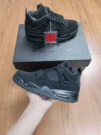 New N.ike Jordan 4 Retro Black Eu 42