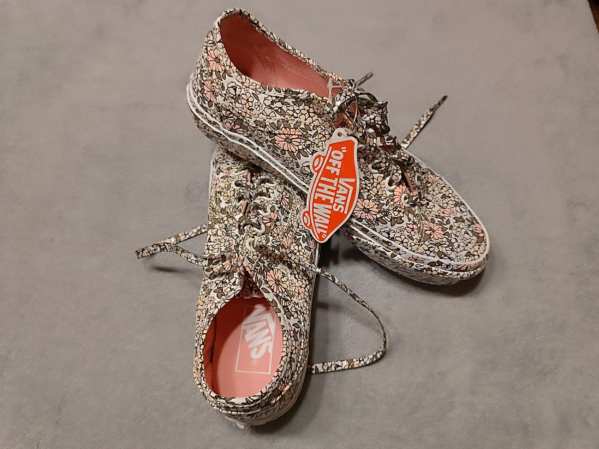 NOWE, z metką Trampki, Vans, buty, 38, floral
