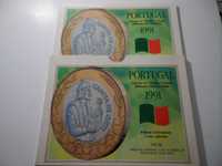 Série BNC , moedas correntes 'Escudos' , Ano 1991