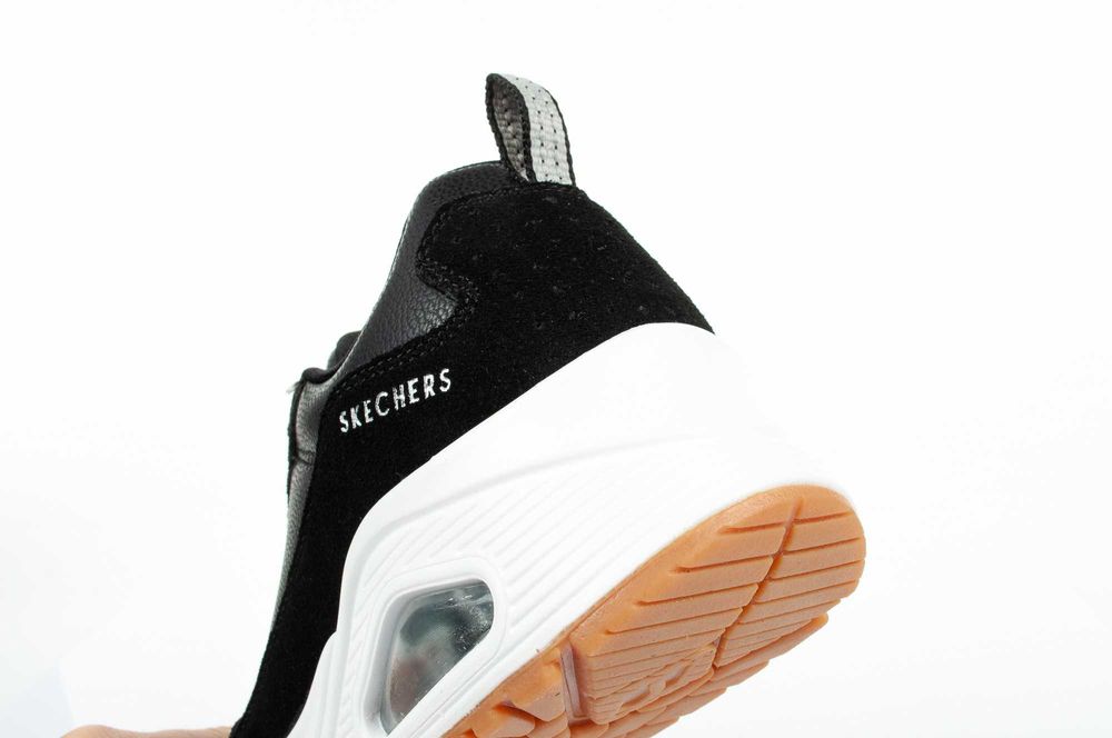 Buty sportowe Skechers Uno-Solid Air [155132/BLK] r.36-41