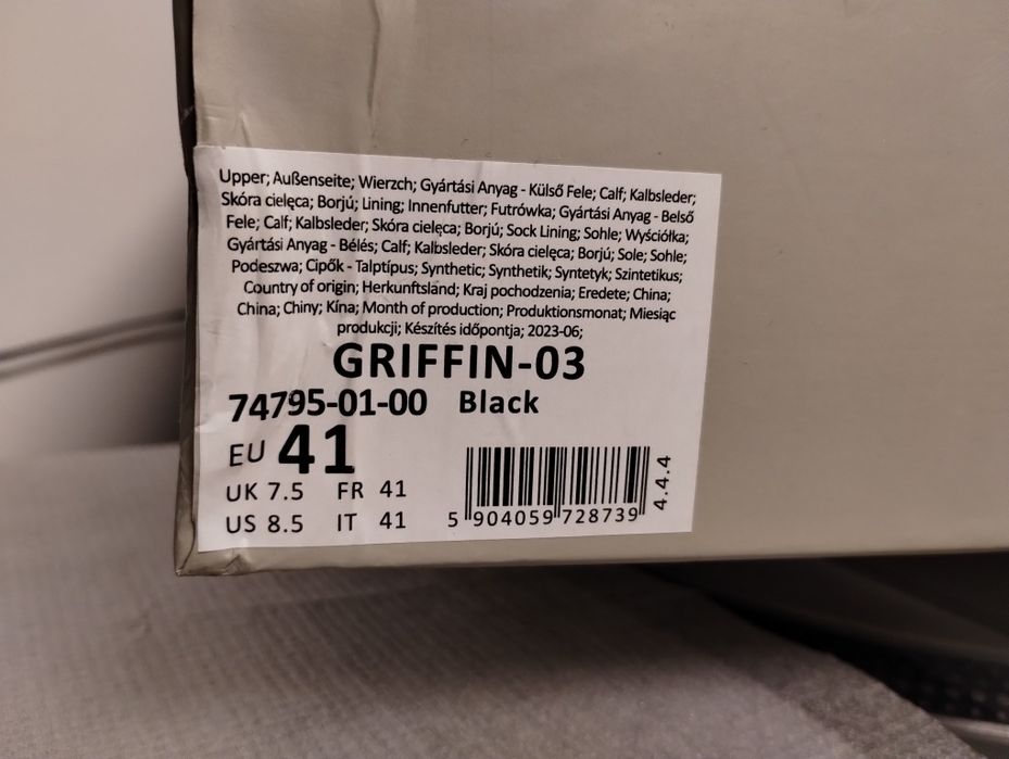 Kazar studio Griffin-03 26,5cm skóra Komplet