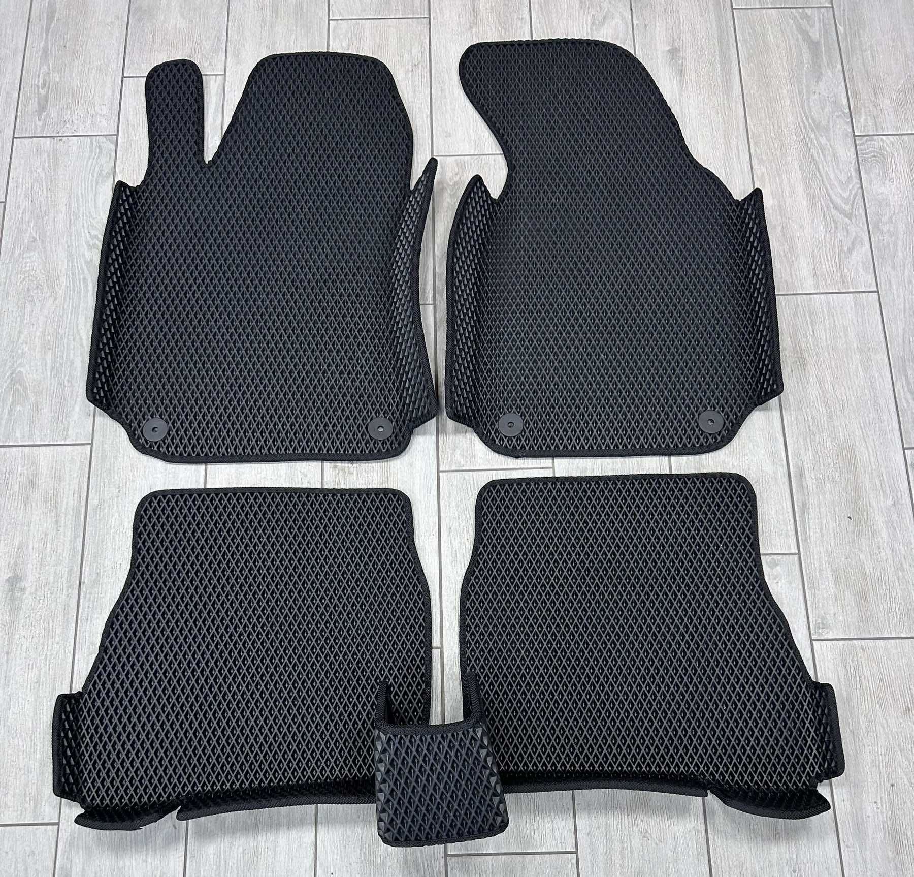 3D коврики ЕВА EVA Volkswagen Passat Golf Caddy Bora Touareg Tiguan