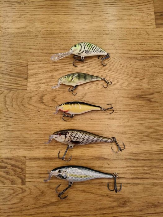Salmo, Mepps, DAM Effzett, Savage Gear, Rapala