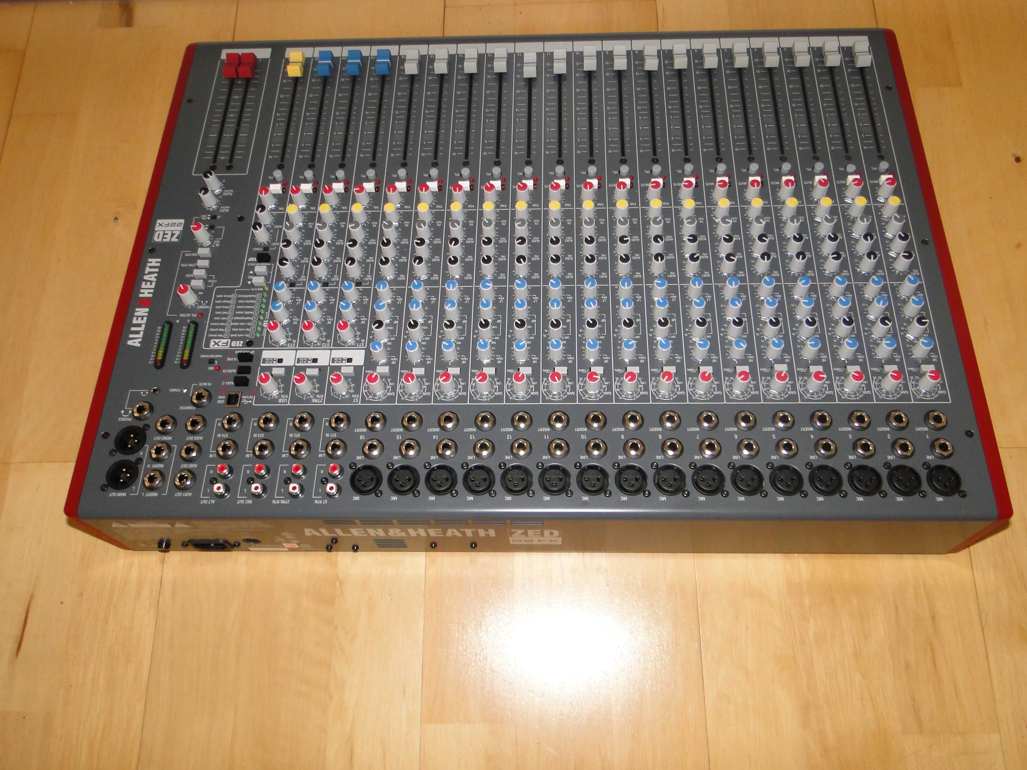 Zawodowy Mikser Studyjno Estradowy ALLEN&HEATH ZED-22FX.Nówka.Okazja