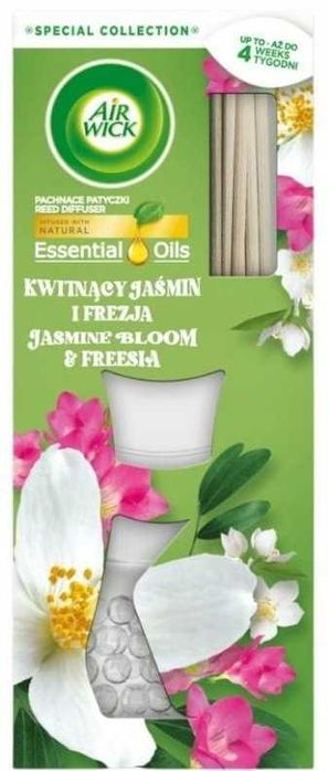 Air Wick patyczki zapachowe 25 ml odświeżacz kwitnący Jaśmin i Frezja
