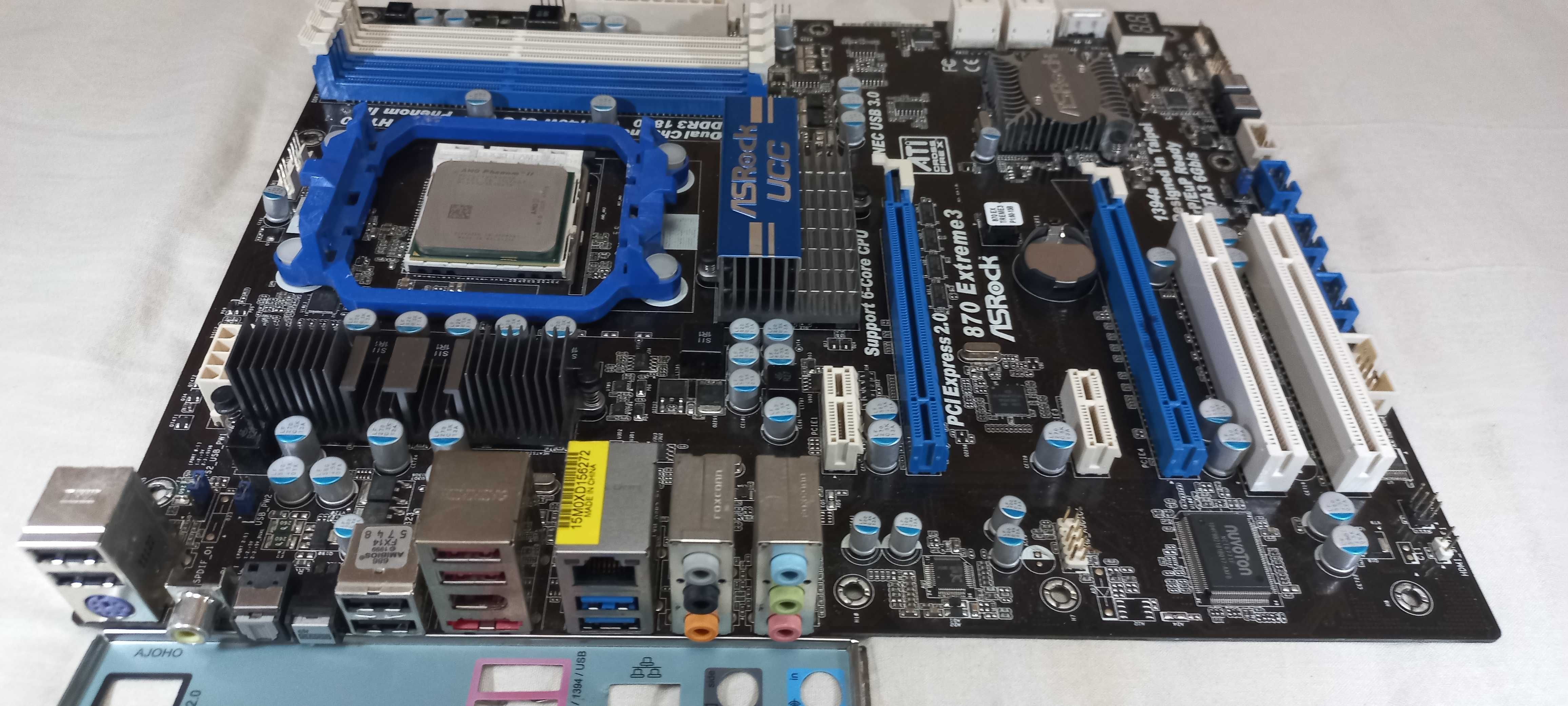 AsRock 870 Exstreme3 sAM3 + Phenom x 6  3400Mhz