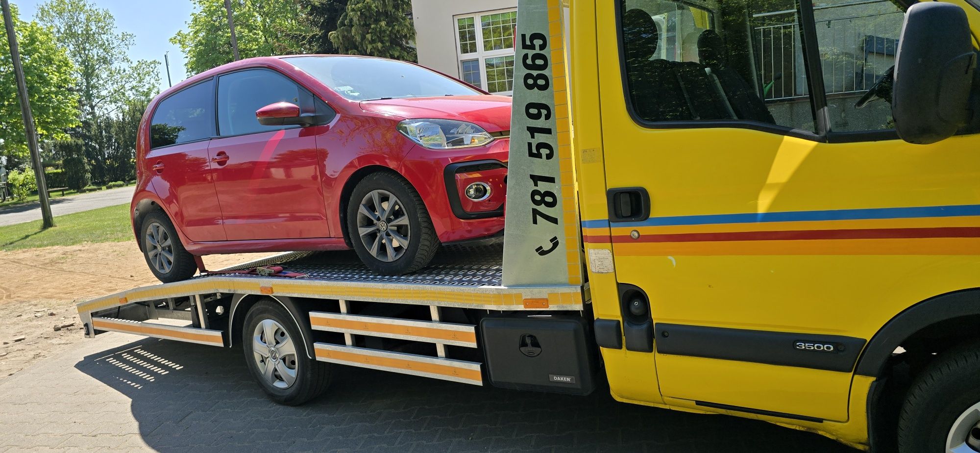 Autolaweta tarnsport pojazdów
