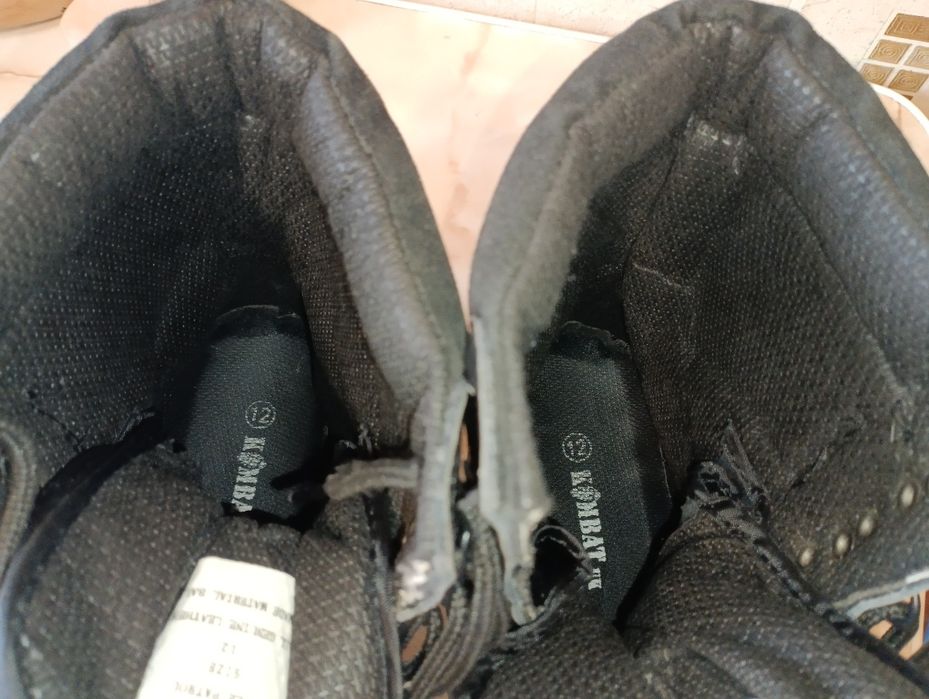 Зимние Мегатеплые Берцы Kombat Patrol 46,5-47рр Англия Кожа+Thinsulate