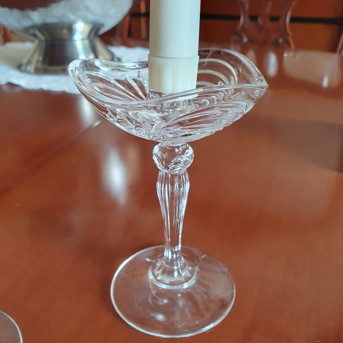 Castiçais Cristal D'Arques