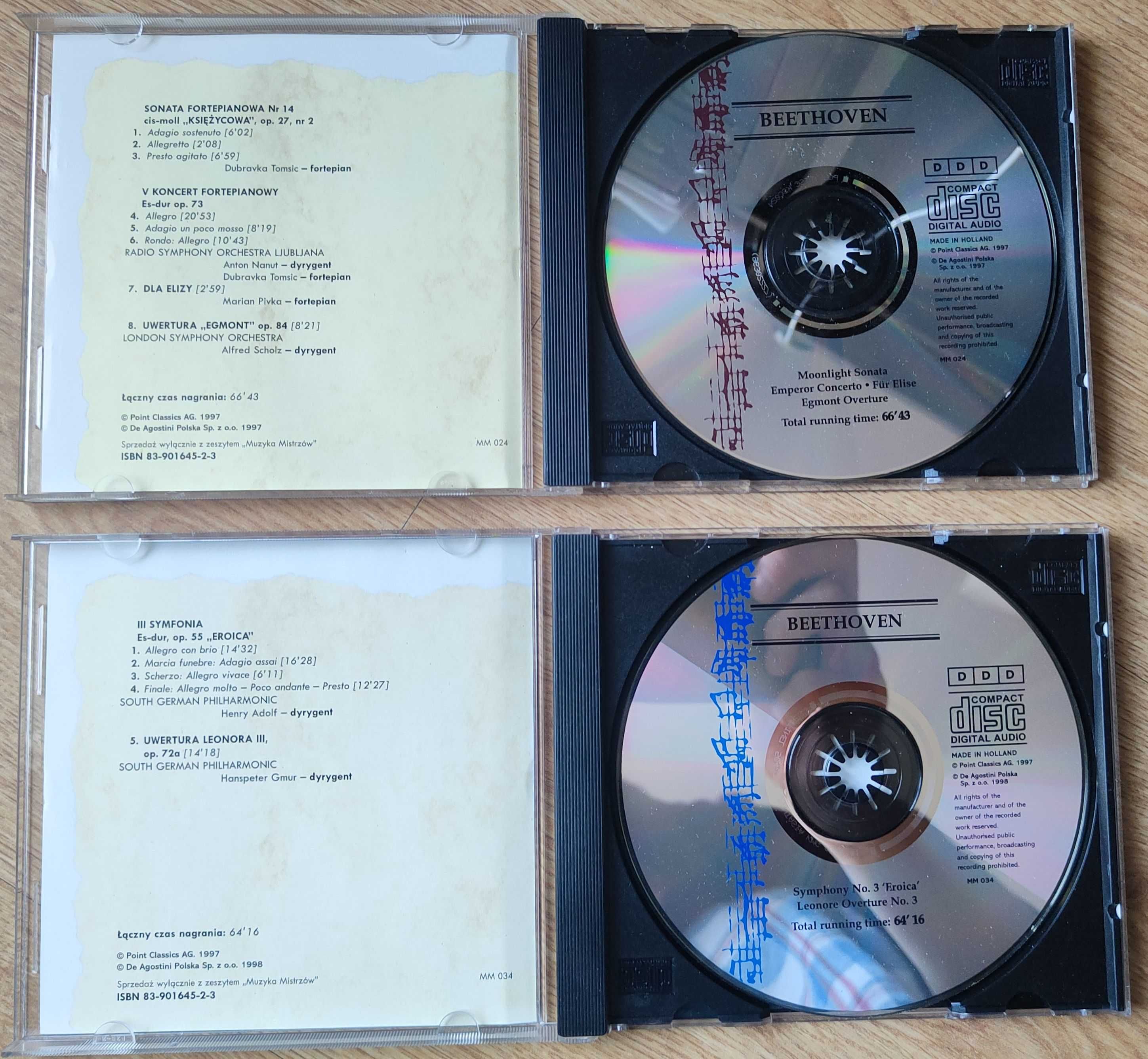 Muzyka Mistrzów - Beethoven 2x Audio CD