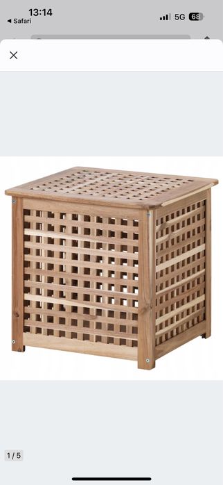 Ikea stolik hol akacja 50x50