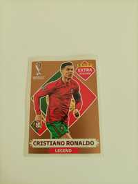 Novo preço - Cromo Cristiano Ronaldo legend bronze